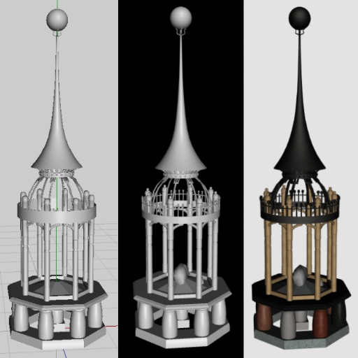 Meteorite Vitrine Progress